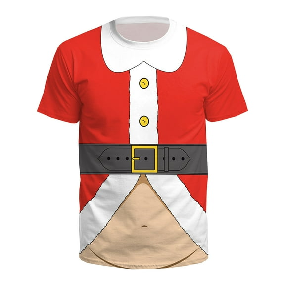 Ugly Christmas Tshirts, Adult Funny Women Men Xmas T-Shirt Gifts, Graphic Short Sleeve Shirts Ugly Christmas Sweater