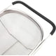thumbnail image 4 of Stainless Steel Expandable Oval Colander with Rubber Handles - 6 Quart - for Kitchen Sink, Draining Board, Fruit Vegetable Sink, 4 of 5