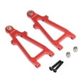 thumbnail image 4 of Kokiya 2Pcs RC Front Lower Swing Arms 1/20 Easy Installation Heavy Duty Spare Parts Red, 4 of 9