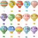 thumbnail image 2 of Linternas de papel con globos aerostáticos colgantes, decoración de fiesta para cumpleaños, bodas, Navidad, mercado de compromiso, 2 of 4