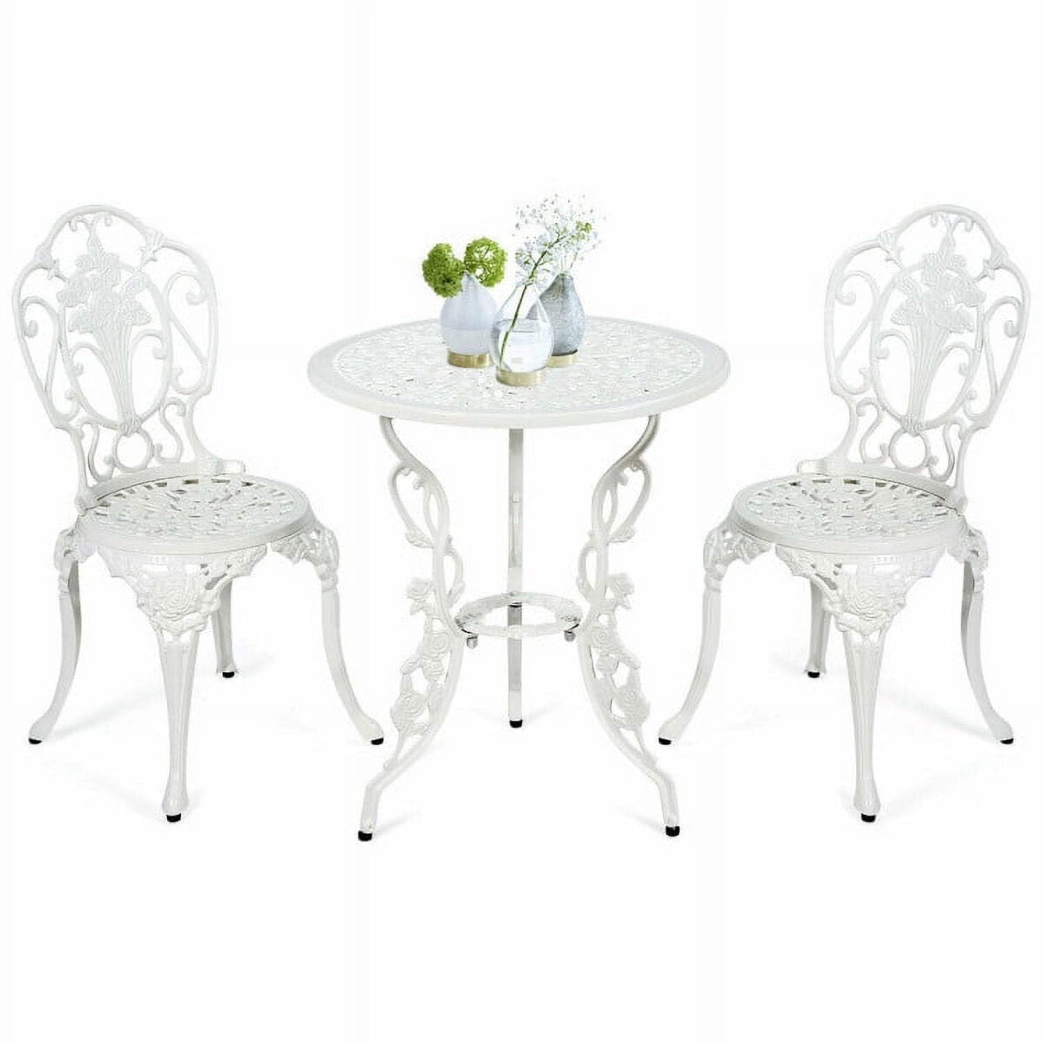 Aimee Lii 3 Pieces Patio Table Chairs Furniture Bistro Set, Patio Sectional Furniture Set Aimee Lii 3 Pieces Patio Table Chairs Furniture Bistro Set, Patio Sectional Furniture Set