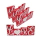 thumbnail image 1 of 4x Amor, de Reción de Distancia, Decorativa para El Valentín, Oficina, Hogar, Sa de , Boda, Sunnimix Figuras de letras, 1 of 8