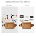 thumbnail image 6 of Fanny Packs for Women Fashion Waist Packs Bag with Adjustable Strap and 4 Zipper Pockets Waterproof Everywhere Crossbody Belt Bag for Workout Running Travelling, 6 of 8