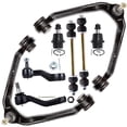 thumbnail image 3 of ECCPP - 8PCS Front Suspension Kit For Cadillac Escalade For Chevy Avalanche 1500 Silverado 1500 Suburban 1500 Tahoe For GMC Sierra 1500 Yukon Upper Control Arm Ball Joint Idler Arm Pitman Arm Sway Bar, 3 of 5