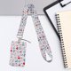 thumbnail image 5 of Accesorios para cordones para tarjetas, soporte universal para identificación, cordones para teléfono desmontables, tarjetero para regalo de enfermera Patrón C, 5 of 7
