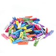 thumbnail image 3 of 100PCS Wooden Clip Mini Color Wood Clip Birch Card Photo Clip with 10m Rope for Home Festival Decoration, 3 of 4