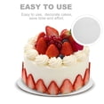 thumbnail image 2 of HEALEEP 30pcs Round Cake Boards White Paper Oil-resistant Display for Weddings, 2 of 7