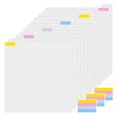 thumbnail image 1 of EASTIN Scrapbook Paper Dividers Bulk for Dividing 12 X Inch Storage Cardstock Tabbed File Library B, 1 of 6