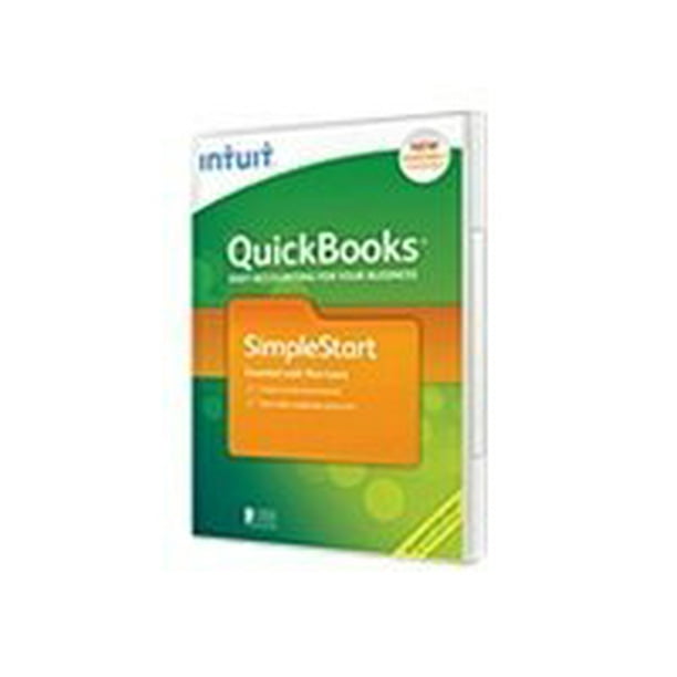 QuickBooks SimpleStart - Box pack - 1 user - CD - Walmart.com - Walmart.com