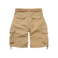 thumbnail image 2 of Men's Cotton Cargo Shorts, Relaxed Fit Camouflage Work Shorts with Multi-Pockets & Drawstring, Size 32-38, 2 of 7