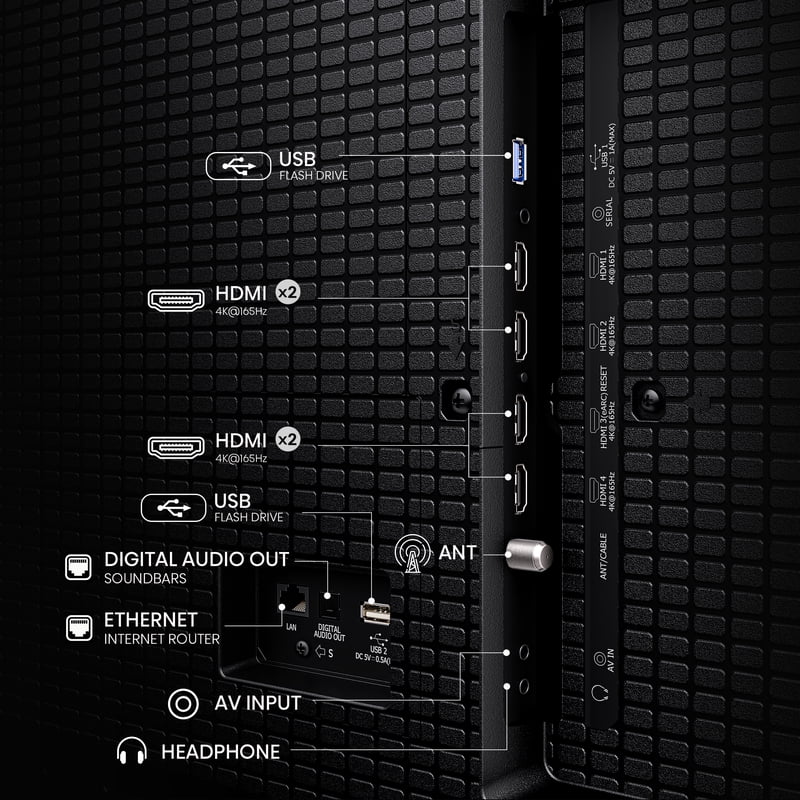 Hisense 100" Class U75QG Series Mini-LED 4K UHD Google Smart TV 100U75QG gallery view