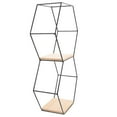 thumbnail image 4 of Raindrops Living Room Wall Shelves Hexagonal Shelf Metal 1Pack, 4 of 8