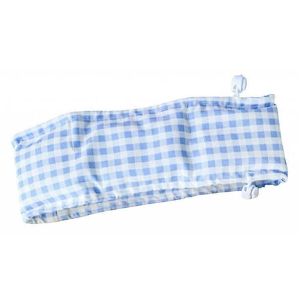 Bandana refrescante para perros, collar de verano, lavable, suave, portátil, cómodo y refrescante para mascotas Azul y S