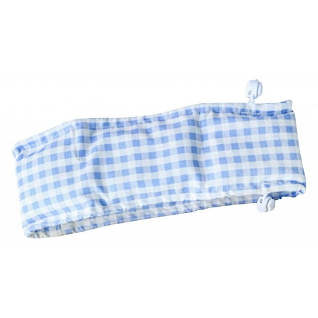 Pañuelo para el cuello para perros, tela cómoda, fácil de usar, suave, para mascotas, disfraz para caminar al aire libre, pescar, acampar Azul y S