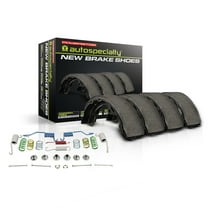 Power Stop Rear Stock Replacement Brake Shoe Set with Hardware SSH665