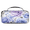 Multicolour 6, variant on Herdesigns Floral Carry Case Compatible with Nintendo Switch 2017 & Oled 2021, with 20 Game Card Slots, Orange White Flowers Portable Travel Carrying Case Pouch for Accessories & Games
