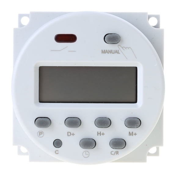 LCD Display Weekly Programmable Timer Relays Time Control Switches Easy to Use