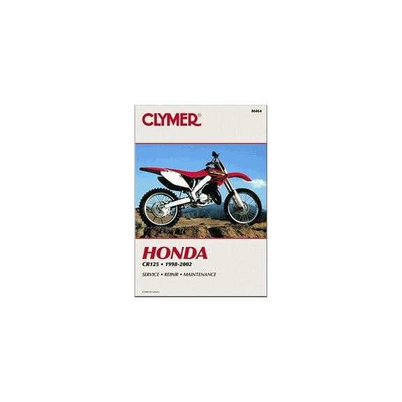 Clymer Manuals  M464; Fits Honda Cr 125 Motorcycle Repair Service Manual