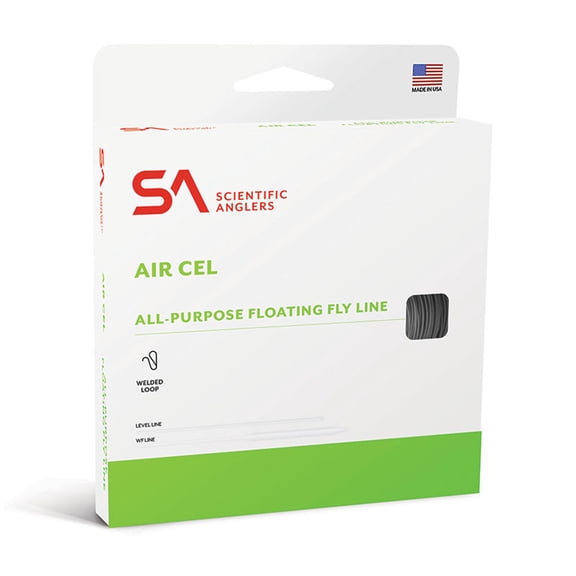 SCIENTIFIC ANGLERS Air Cel WF-6-F Orange Floating Fly Line (142274)