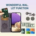 thumbnail image 2 of for Samsung Galaxy A34 5G Wallet Case for Women, Glitter Bling Diamond PU Leather Folio Cover with Card Slot Wrist Strap Built-in Kickstand Protective Case for Samsung Galaxy A34 5G Owl Grey, 2 of 16
