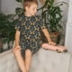 thumbnail image 4 of Balery Flower Butterfly Conjunto de Pijama Infantil de Manga Corta con Estampado – Ropa de Dormir de Algodón Suave-Small, 4 of 6