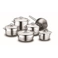 thumbnail image 2 of Korkmaz Astra High End Stainless Steel 11 Piece Cookware Set, 2 of 2