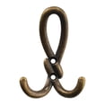 thumbnail image 1 of Curved Shape Zinc Alloy Clothes Hook with Easy Installation for Versatile, 1 of 5
