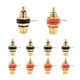 thumbnail image 1 of 10Pcs/Lot RCA Connector Gold Plated Female Jack Socket Solder Wire Connector RCA Panel Mount Chassis, 1 of 5