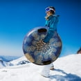 thumbnail image 5 of Bamboohart Snow Tube For Winter Fun Inflatable 47 Inch Heavy Duty Snow Sleds For Kids And Adults, 5 of 5