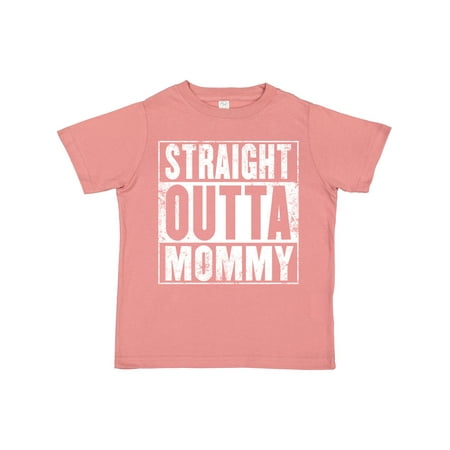 

Inktastic Straight Outta Mommy Funny Gift Toddler Boy or Toddler Girl T-Shirt