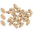 thumbnail image 6 of MLINS 25 Pcs Grease Fitting Excavator Accessories 1.33X0.64X0.64CM Golden, 6 of 8