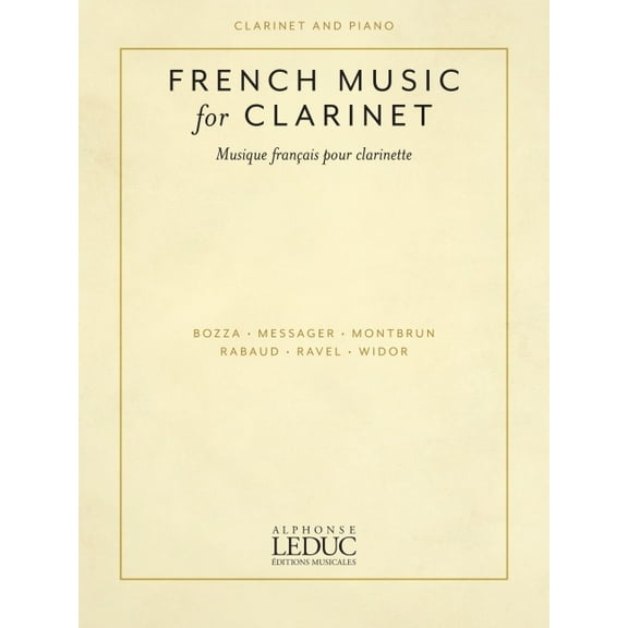 French Music for Clarinet : Clarinet and Piano