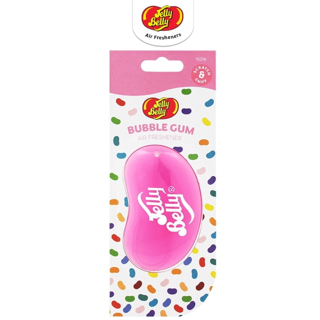 Ambientador 3D con aroma Bubble Gum Jelly Belly