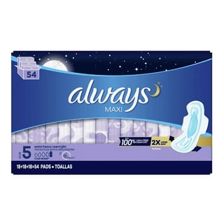 Always Extra Heavy Overnight Maxi Pads Flexi Wings