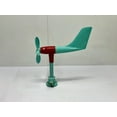 thumbnail image 5 of Refurbish Ship Marine Antique Old Aluminum Metal Fiber Body Blue Anemometer Fan, 5 of 7