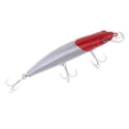 thumbnail image 1 of Señuelo de pesca perfecl Popper 16cm duro fregadero cebos de agua Crankbait 64g acero carbono Plata, 1 of 7