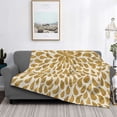 thumbnail image 2 of Fotbe Gold Drops Manta de Franela con Estampado, Manta Ultrasuave para Cama, Sofá, Auto, Hipoalergénica y Antibolitas-40"x30", 2 of 6