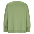 thumbnail image 5 of Dagugfen Plus Size Womens Oversized Shirts Trendy Crewneck Knit Side Slit Fashion Pullover Tops Fall Outfits, 5 of 7