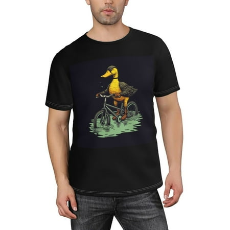 Graphic Tees Vintage Farm Animal TShirt Men s Short Sleeve Tee (Multiple Designs) Black