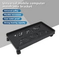 thumbnail image 3 of Support CPU, Support CPU sous Bureau Universel Pratique Supportant 30KG avec 4 Roulettes pour PC, 3 of 7