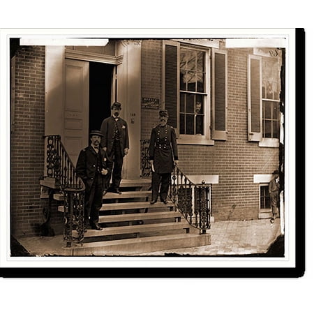 Historic Print, Washington District of Columbia. Gen. William Hoffman (Commissary General of Prison, 16" x 20"