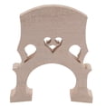 thumbnail image 1 of 3/4 Regulated Double Bridge Contrabass Bridge Upright Bridge, 1 of 9