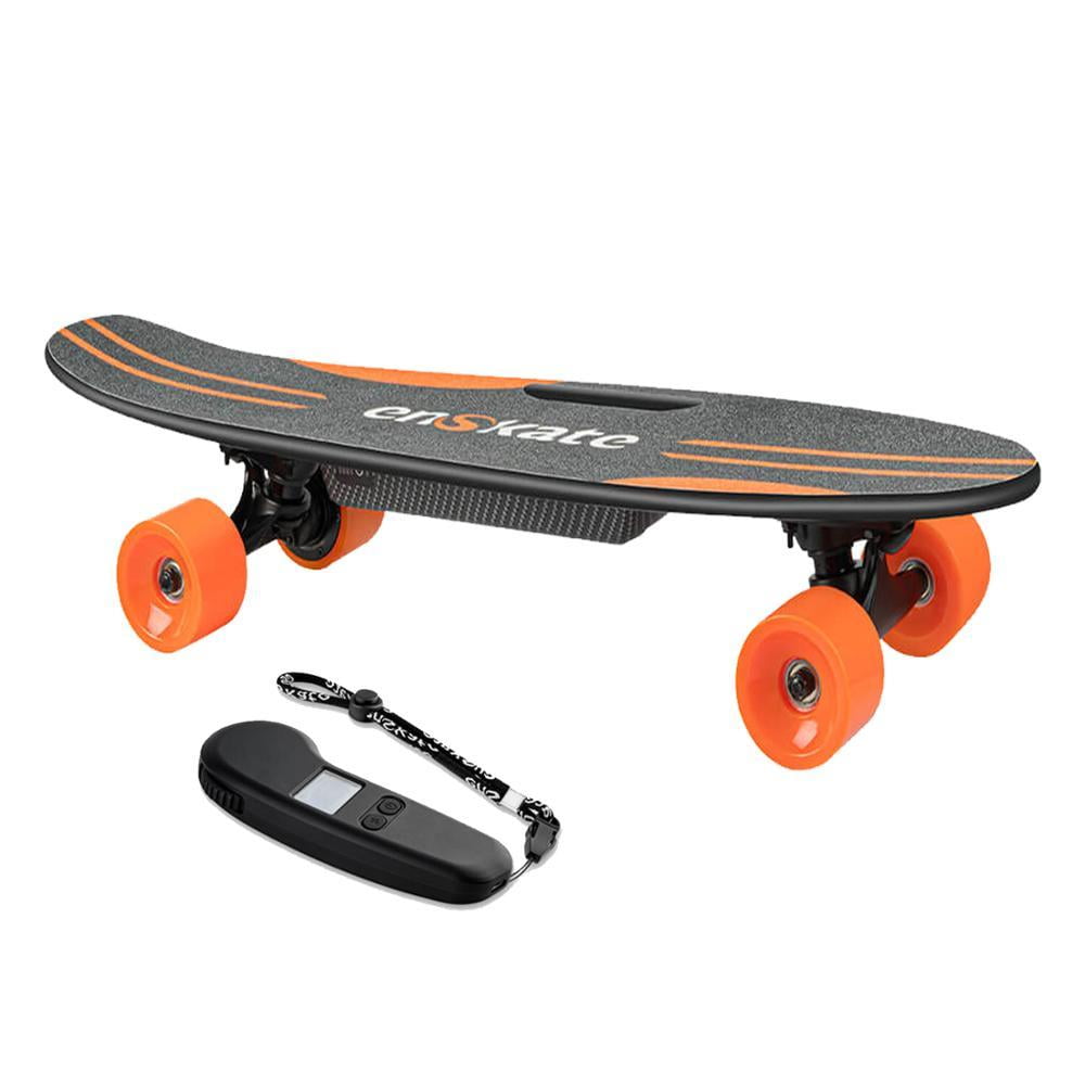 E-Skateboard Elektrisch Skateboard Longboard Fernbedienung bis 20Km/h ROT 350W 