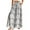 Gray, variant on Women's Floral Print High Waist Wide Leg Palazzo Pants Casual Flowy with Pocket, Designed for Casual Outings, Weekend Getaways and Comfortable All-Day Wear,Red 2XL