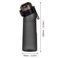 thumbnail image 4 of Botella Con Aroma A Prueba Fugas 650 Ml Pajita Sabor (esmerilada) Negra, 4 of 8