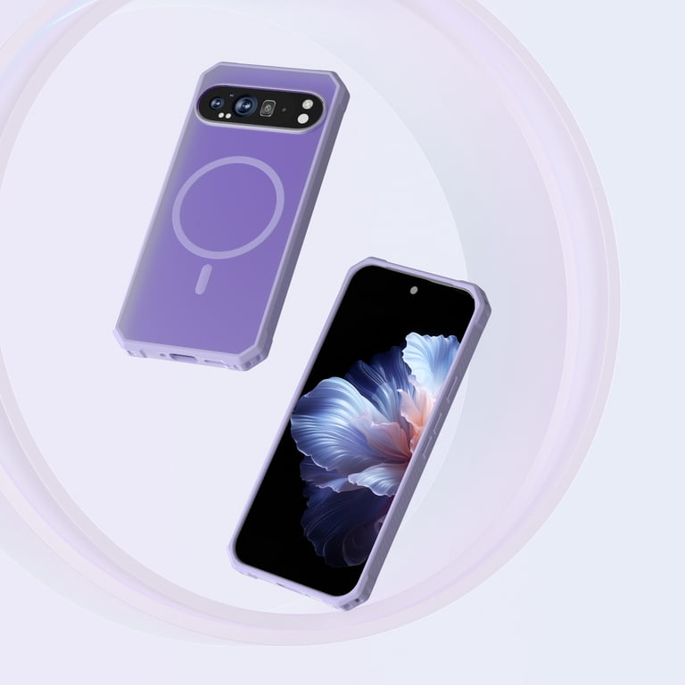 for Google Pixel 9 Pro XL Case Translucent Magnetic Compatible