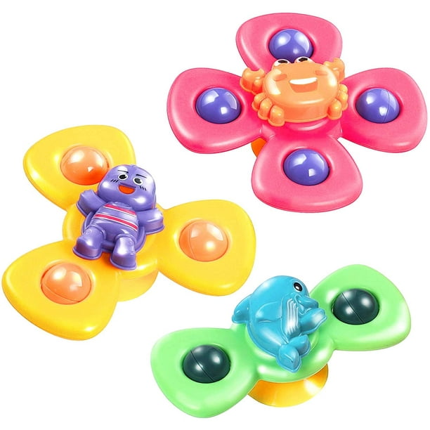Baby Bath Spinning Top Toy Safe Interesting Baby Bath Toys Animal