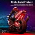 thumbnail image 4 of Kit de iluminación LED para motocicleta, 8 unidades, con control de aplicaciones, 4 of 9