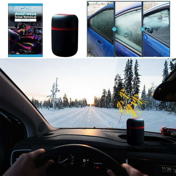 Meitianfacai Portable Heater For Fast Defrosting And Deicing Of Car Windshields, black