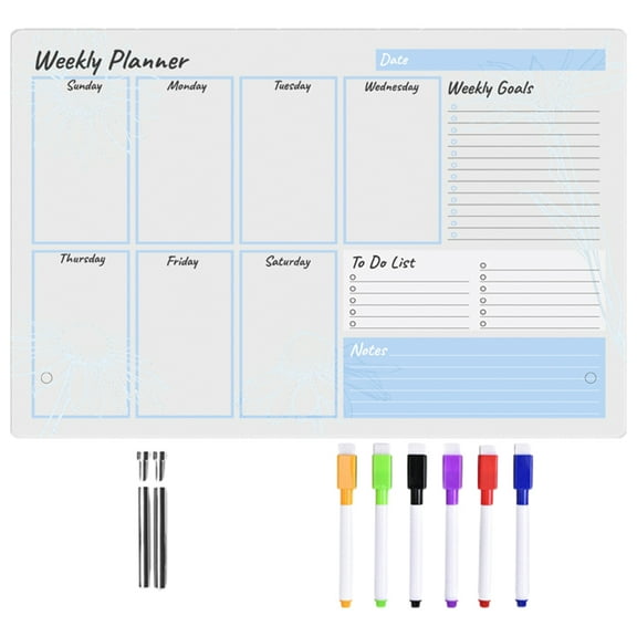 WHAMVOX  Erasable Dry Erase Boards Small Note Portable Writing Office